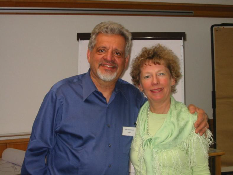 Foto: Dr. Paul E. Dennison und Monika  Übel-Helbig